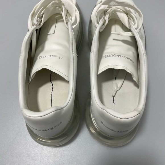 Alexander McQueen Transparent Sole Oversized Sneakers Mens EU 42/ US 9 $750. - Picture 10 of 16
